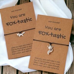 NWT Fox Wish Bracelet - Your New Magical Accessory! Choose from 2 NWT Styles!